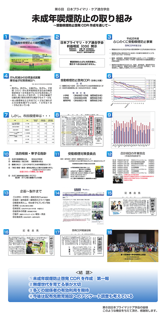 未成年喫煙防止の取り組み